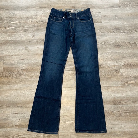 Paige Blue Flare Jeans - Picture 1 of 4